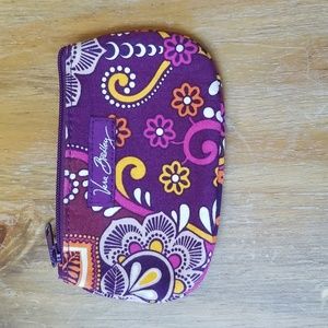 Vera Bradley Cotton Zip ID Case Wallet